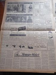 Ulus Gazetesi - 10  Nisan 1950 - Cumhuriyet Halk Partisi Adaylarının Yüzde Yetmişi Belli Oldu - Cumhurbaşkanı İsmet İnönü Dün Ankara Ve Malatya'dan Aday Seçildi - Başbakan Şemsettin Günaltay Hareket Etti - Yıl Sonunda 18 Bin Kilometrelik Mükemmel Yolumuz Olacak - General MacArthur'dan Türkiye'ye Selam - Uçan Gölgeler Yazan Server Bedi Yazı Dizisi - Hasanoğlan Köy Enstitüsündeki Tören - Feridun Osman Menteşeoğlu - Basketbolda Türkiye Birinci Oldu - Ertuğrul Gazi'nin Türbesi Açıldı - Mimar Sinan'ı Anma Töreni - Beyaz Saray Tamir Ediliyor - Yankee Paşa Yazan Edison Marshall - Sefiller Filmi - Lüküs Hayat Park Ve Sus Sinemalarında - Hazım Körmükçü - Milli Eğitim Maçlarında Dünkü Neticeler - Beşiktaş Altay'ı Yendi - Maraton Koşusu İzmir'de Yapıldı - İzmir At Yarışları Neticeleri