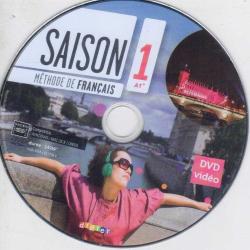 Saison 1 A1+ Methode de Français / CD Audio + DVD inclus (2 DVD İlaveli)