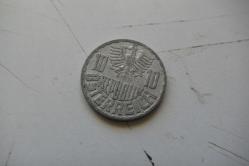10 GROSCHEN 1962 AVUSTURYA MADENİ PARA     Madeni Para     (VALİZ