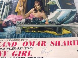 İngilizce,Amerikan ORİJİNAL BEZ SİNEMA AFİŞİ - Komik Kız, (Funny Girl) 1968, BEZ FİLM AFİŞİ / POSTERİ - BÜYÜK BOY - ORİJİNAL - 66 X 46 cm EBADINDA - Original Turkish Big Size Movie Poster - William Wyler, Isobel Lennart, Barbra Streisand, Omar Sharif, Kay Medford, Anne Francis, Walter Pidgeon, Lee Allen, Mae Questel, Gerald Mohr, Frank Faylen, Mittie Lawrence, Gertrude Flynn, Penny Santon, John Harmon, Thordis Brandt, Bettina Brenna, Virginia Ann Ford, Alena Johnston, Karen Stride, Mary Jane Mangler, Inga Neilsen, Sharon Vaughn