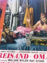 İngilizce,Amerikan ORİJİNAL BEZ SİNEMA AFİŞİ - Komik Kız, (Funny Girl) 1968, BEZ FİLM AFİŞİ / POSTERİ - BÜYÜK BOY - ORİJİNAL - 66 X 46 cm EBADINDA - Original Turkish Big Size Movie Poster - William Wyler, Isobel Lennart, Barbra Streisand, Omar Sharif, Kay Medford, Anne Francis, Walter Pidgeon, Lee Allen, Mae Questel, Gerald Mohr, Frank Faylen, Mittie Lawrence, Gertrude Flynn, Penny Santon, John Harmon, Thordis Brandt, Bettina Brenna, Virginia Ann Ford, Alena Johnston, Karen Stride, Mary Jane Mangler, Inga Neilsen, Sharon Vaughn