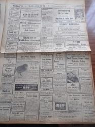Ulus Gazetesi - 9 Mart 1950 -  Başbakan Şemsettin Günaltay -İsmet İnönü Ankara Adayı Olarak Kalacak - Cumhurbaşkanı İsmet İnönü Sel Felaketi Mağduru Eskişehir'e Hareket Etti - Bayındırlık Bakanı Şevket Adalan Halen Açıkta Kalan Bir Vatandaş Yoktur - Felaketlere  Yardım İçin Ankara Halkı Seferber Oldu - Kansere Karşı Bulunan İlaç - Profesör Necati Eranıl - Profesör Rasim Adasal - Namık Zeki Aral - Feridun Osman Menteşeoğlu - Hemşire Nimet Yazan Azmiye Hami Güven Yazı Dizisi - Van Gölü İçin Gemi İnşa Ettirilecek - Milli Takım Atletimiz - Zehra Bilir Bomonti Aile Saz Salonunda-  Erzurum Folklor Gecesi - Eskişehir Su Baskınından Resimler - Bulmaca - Radyo Bugünkü Program - Tarım Bakanı Cavit Oral Geldi - Seçmen Kütükleri Nasıl İşlenecek - 1949'da Harici Ticaretimiz -  Nazilli'nin Üç Köyünde Muhtar Seçimini CHP'liler Kazandı