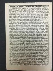 27 KASIM 2003-TAKVİM YAPRAĞI-DOĞUM GÜNÜ HEDİYESİ-TÜRKİYE GAZETESİ TAKVİMİ,GÜZ YAĞMURLARININ SONU,SEYYİD ABDULHAKİM İ ARVASİNİN VEFATI 1943,EYÜP SULTANDA BAYRAM