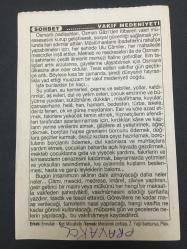 2 ARALIK  2003-TAKVİM YAPRAĞI-DOĞUM GÜNÜ HEDİYESİ-TÜRKİYE GAZETESİ TAKVİMİ,KARADENİZ TEKNİK ÜNİVERSİTESİNİN AÇILIŞI,1962,NAMIK KEMALIN VEFATI 1888,VAKIF MEDENİYETİ