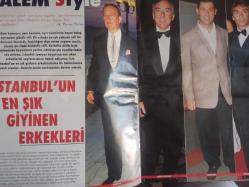 Alem Magazin Dergisi - Ajda Pekkan - Öztürk Serengil - Aykut Işıklar - Songül Çavuşoğlu - Jülide Ateş - Serap Ezgü - Şebnem Kısaparmak - Gülgün Feyman - Zafer Çika - Tunç Afşar - Nedret Taciroğlu - Ali Karacan - Roksi Garih - Ender Alkoçlar - Gülşah Alkoçlar - Rahmi Koç - Bülent Eczacıbaşı - Cem Boyner - Cem Hakko - Faruk Süren - Emir Yargıcı - Nurettin Hasman - Osman Çarmıklı - Alinur Validedeoğlu - Mustafa Koç - Ömer Sabancı - Erhan Dumanlı - Adnan Polat - Akın Öngör - Uğur dündar - Halis Komili - Erol Turanlıoğlu - Ercan Esinday - Okan Bayülgen - Selin Türkoğlu - Servet Koçak - Güliz Hasman - Nurettin Hasman - Ayşe Özgener - Serdar Şınlak - Nevşah Fidan - Metin Şen - Murat Başoğlu - Selin Denizli - Emre Yerlici - Tülin Şahin - Demet Akalın - Gözde Tan fotoğraf ve haberi - Dergi Tam Değildir Sadece 44 Sayfası Mevcuttur - Dergi Kapağı Yoktur