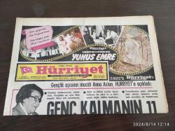 HÜRRİYET GAZETESİ 8 MAYIS 1973 - FOTOROMANLARIN EN BÜYÜĞÜNÜ SUNAR 