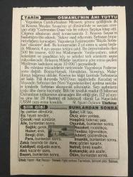 14 ARALIK  2003-TAKVİM YAPRAĞI-DOĞUM GÜNÜ HEDİYESİ-TÜRKİYE GAZETESİ TAKVİMİ,IRAKIN İSTİKLALİ,1927,BOSNA BARIŞ ANLAŞMASI 1995,KAŞİF AMUNDSEN İN GÜNEY KUTBUNU KEŞFİ, 1911 ,OSMANLININ AHI TUTTU,