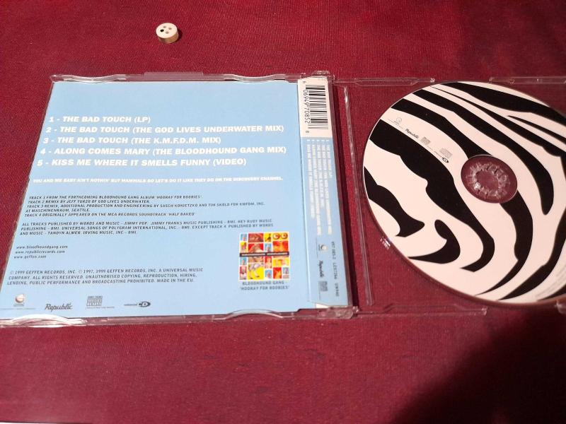 BLOODHOUND GANG THE BAD TOUCH MUSIC CD MAXI Efemera kitantik