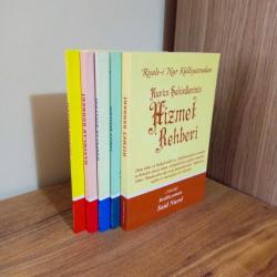 Kuran Şakirdlerinin Hizmet Rehberi + Tabiat Risalesi + Hastalar Risalesi + Hanımlar Rehberi + Uhuvvet Risalesi / 5 CEP BOY KİTAP Birlikte