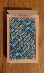 Carta Mundi - Belçika Üretimi İskambil Kağıdı, Peter Stuyvesant Sigarası İçin Üretilen Çok Özel Sınırlı-İskambil Oyun Destesi. Orijinal Kutusunda 2 Adet Destedir. Koleksiyonluk. Kartlar hiç kullanılmamıştır.