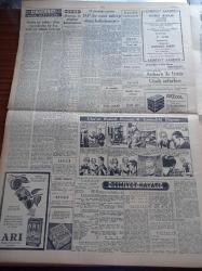 Ulus Gazetesi - 2 Eylül 1953 - İran'daki Rus Büyükelçisi Lavrentiev İntihar Etti - Vedat Dicleli - CHP Genel Başkanı İsmet İnönü İstanbul'da - Amerikan Dışişleri Bakanı Foster Dulles'in  Komünist Çin'e  İhtarı - Demokrat Parti Eğitim Sistemini Baltalıyor - 1953 Avrupa Güzellik Kraliçesi Müsabakası - Ziraat Enstitüsü Eski Rektörü Süreyya Genca Vefat Etti - Casanova'nın Portresi - Recai Güreli - Bir Casusun Korkunç Hayatı J.T. Samat Yazı Dizisi - Dünya Güzeli Fransız Christiane Martel Hollywood'da - Karikatürler Dünya Basınından - Çocuk Sayfa - Nasreddin Hoca - Ezop Masalları Tilki Ve Keçi - Telgraf Telefon Radyo Haberleri - Yeni Nazi Partisini Kapatmak İçin Teşebbüs Alaska'da Altın Arayıcıları - Hamiyet Yüceses Şehir Bahçesinde - Ordu Terfi Listesi - Dünya Güzelleri İstanbul'da Fotoğraflı Haber - Türkiye İkinci Güzeli Belgin Doruk