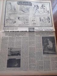 Ulus Gazetesi - 11 Eylül 1953 - CHP Genel Sekreteri Kasım Gülek Hakkari'de Bir Konuşma Yaptı - Amerika'nın Yeni Ankara Büyükelçisi Ekselans Avra Warren - İstanbul'da Yapılan Güzellik Müsabakası - Hüseyin Cahit Yalçın - Antalya Civarında Ormanlar Yanıyor - Milletlerarası Bankadan Türkiye'ye 9 Milyon Dolar Kredi - Amerika'nın Fransa'ya Yeni Yardımı - Nihat Erim Köşe Yazısı - Liselerin Islahı Meselesi Yazan Yunus Kazım Köni - Kemal Gencosman - Silviya Şark Saraylarında - Almanya İle Ticari Protokol imzalandı- Alaska'da Altın Arayıcıları Yazı Dizisi - Ulus'un Resimli Romanı İçimizdeki Düşman - Karikatürler Dünya Basınından - Pakistan Kurucusu Mehmet Ali Cinnah'ın Ölüm Yıldönümü - Amasra'nın Güzellikleri - Aksaray'da Külah Ve Takkeli Yedi Kişi Yakalandı - Kore'de Tarafsız Bölgeye İlk Sevkiyat - Kahve Karaborsası - Yalnız Bir Gece İçin Büyük Ses Üstadı Münir Nurettin Selçuk Şehir Bahçesinde - Nureddin Çamlıdağ Gecesi - Gönül Yazar - İdil Biret Suna Kan Konseri -