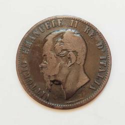1867 Yılı İtalya 10 Centesimi..