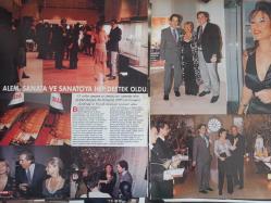 Alem Magazin Dergisi - Elif Germiyanlıgil - Serdar Bilgili - Şebnem Ercantürk - Levent Büyükuğur - Birol Giray - Serdar Bilgili - Sibel Büyükuğur - Yelda Başsaraç - Canan Yolaç - Hasan Mingü - Bülent Büyükuğur - İrem Yargıcı - Aslı Ekşioğlu - Şebnem Ercantürk - Tuba Ünsal - Alara Malaz Arzu Dalbaşar - Bülent Sabuncu - Ali Mesudiyeli - Aslı Duruman - Tuğba Parlak - Cenk Ulukartal - Adnan Şen - Roberto Cavalli - Belma simavi - Sibel İlkez - Alinur Validedeoğlu - Cem Boyner - Esra Ekmekçi - Cem Boyner - Esra Oflaz & Ziya Güvenkaya - Banu Aksoy & Aykut Tarakçıoğlu - Saba Yurtoğlu & Kerim Güceylioğlu - Aliki Panayotou - Ömer Kızıl - Sinan Serter - Özlem Yıldız - Burak Çanga & Jenny Gabay - Kemal Torlak - Gülçin Yılmaz - Kaan Kancal & Gülnaz Özden fotoğraf ve haberi - Dergi Tam Değildir Sadece 58 Sayfası Mevcuttur - Sayfalarda Yırtık Mevcuttur