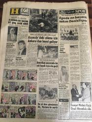 HÜRRİYET GAZETESİ 18 ARALIK 1968  YIL :21 SAYI :7417---Johnson  'un  kızı geldi --- Londra -Sidney oto  maratonunu  İskoçyalı  sürücü kazandı --İTÜ  Profesörlerine tehdit  mektubu  yollayan  genç  yakalandı ---Aşık  İhsani   , 11 senelik  eşinden  ayrılmak  için   mahkemeye  başvurdu --Demirel  ,  rektör  Egeli  ile  bir saat  görüştü --Spor  Toto  'dan   yarım  milyon  lira kazandı --TRT  Türk  Müziğine  Daha Titiz Davranmalı --Katoliklerin  Ramazan  Bayramına Saygı  Göstermeleri istendi ---Beğendiği şoför ve biletçiye  yeşil  beğenmediğine  pembe  kart  veriyor ---Toplantıda  alınan   karara göre  Apak   görevde kaldı -- Potaların  savaşının  favorisi  Yugoslavya  ----İTÜ  'nün  gayesi   yarın  Maccabi   'ye  fark yapmak --Beşiktaş -PTT  3-1  'in   rövanşını  oynuyor -- Güreş şurası  toplanıyor --11 yaşında  kızı kaçıran  bir genç  tevkif edildi --Asansörde  de ki  çökme için   Ankara dan heyet gidiyor --Ege da en başarılı takım Denizli Spor ---