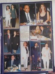 Alem Magazin Dergisi - Şefik Özek - Eran Tapan - Sevil Sabancı - Nur Özdemir - Heves Ekinci - Füsun Topbaş - Nihat Özdemir - Hilal Bingöl - Seher Taşçıoğlu - Turan Ceylan - Muzaffer Ceylan - Mahmut Aydın - Füsun Soydamat - Aziz Yıldırım - Nesrin İlter - Mahsun Kırmızıgül - Lili Garih - Şükrü Demirören - Gül Dürüst - İmret Aykut - Rahmi Koç - Sevil Işık - Belma Simavi - Şükran Berker - Seci Edin - Semahat Arsel - Esra Çavuşoğlu - Ali dürüst - Erhan Dumanlı - Osman Berkmen - Ali Vardar - Ahmet Çullu - Tunç Çapa fotoğraf ve haberi - Dergi Tam Değildir Sadece 8 Sayfası Mevcuttur - Dergi Kapağı Yoktur