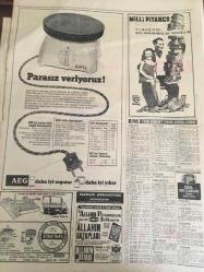 HÜRRİYET GAZETESİ  16 ARALIK  1968  YIL :21 SAYI :7415---Buzdolabı  satışından  bedelinin  yüzde 18 'i  vergi olarak alınacak ----Kurumlar vergisi yüzde 20 den  yüzde 30 a  yükseliyor --Zamlara isim  bulundu  :Mali  tedbirler  kanunu ---Yaşar Kemal  İnce  Memed  Romanını  ikinci cildini  yazdı ---Meclis  kahveye  benzetildi ---Aydın Yalçın  :AP  den  istifayı   düşünmüyorum --Trakya kışın şiddeti  artıyor ---Gelen  geçene  bedava  iftar yemeği veriyor ----Makarios  Kiliseye  Dönecekmiş ---İçinde silah  deposu  ele geçince  Panama Üniversitesi kapatıldı --Ogün  ve Sanlı  'nın  oyundan  atıldığı  hadiseli maçta : Fenerbahçe 10  kişiyle  kazandı  :2-1 --   Golleri  Nedim  ,Vedat  ve Yaşar  attı -- Galatasaray  liderliğini  korudu  :0-0 ---PTT -Bursa Spor 'un  bileği büktü : 2-0  --Göztepe sözünde durmadı  ----