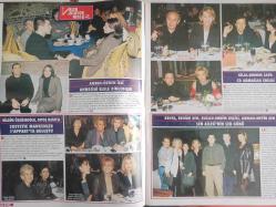 Alem Magazin Dergisi - 24 Şubat 1999 - Nesligül Üstay - Ali Üstay - Canan Tolon - Ömer Dormen - Vitahi Hakko - Ali Kibar - Maria Eliyeşil - Şafak Kibar - Zeynep Çarmıklı - Ayşe Boyner - Tahsin Çifkurt - Hülya Baban - Bülent Eczacıbaşı - Cem Boyner - Alara Uzan - Ceylan Pirinçcioğlu - Kerem Üstünkaya - Halis Komili - Erol Aksoy - Leyla Atalık - Osman Göksu - Müberra Yorgancıoğlu - Beril Şaşmaz - Zerrin Bilimer - Taylan Morova - Şirin Edin - Özben İçli - Nilgün Özköseoğlu - Fatoş Hataylı - Şebnem Çapa - Metin Şen - Begüm Şen - Nedim Keçili - Mehmet Günyeli - Nilgün Dumanlı - Gülşen Işık - Esra Üstünkaya - Fatih Terim fotoğraf ve haberi - Dergi Tam Değildir Sadece 48 Sayfası Mevcuttur - Sayfada Yırtıklar Mevcuttur