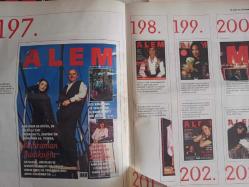 Alem Magazin Dergisi - 14 Yılın En İyi Kapakları - Meltem Cumbul - Sertab Erener - Ahu Tuğbay - Yasemin Kamhi - Dice Kayek - Sakıp Sabancı - Kağan Gürsel - Merve Kurttepeli - Sarah Validedeoğlu - Mehmet Öz - Lisa Öz - Nil Bentürk - Mustafa Sarıgül - Leyla Alaton - Tansa Mermerci - Yasemin Kozanoğlu - David Linley - Selma Türkeş - Yasemin Aloğlu - Bilgün Dereli - Mustafa Koç - Caroline Koç - Mica Ertegün - Serdar Caloğlu - Prenses Firyal - Caroline Herrera - Servet Koçak - Brett Sherlock - Feri Elhadef - Altuğ Başar fotoğraf ve haberi - Dergi Tam Değildir Sadece 78 Sayfası Mevcuttur - Sayfalarda Yırtık Mevcuttur