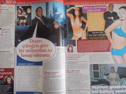 Akşam Kapris Haftalık Aktüalite Sinema Tiyatro Müzik ve Magazin Dergisi - 23 Kasım 2002 - Hülya Koçyiğit - Barış Kocaoğlu - İbrahim Tatlıses - Asena - Hakan Tankut - Aysu Baceoğlu - Aslı Üstünkaya - Ayşe Engin - Ahu Tuğbay - Ark Gurdikyan - Buket Taşdelen - Semra Özal - Yılmaz erdoğan - Gündüz Gedikoğlu - Gökhan Çarmıklı - Siren Ertan - Celal Altınel - Teoman - Hülya Avşar - Hakan Özoğuz - Rafet el Roman - Nalan salur - Canan Yolaç - Sibel Büyükuğur - Kenan Doğulu - Kid Rock - Tamer Karadağlı - Arzu Balkan - Gülay Kamaz - Siren Ertan - Muazzez Ersoy - Hülya Kalyoncu - Harika Avcı - Erçin Dağ - Sarah Brightman - Yusuf İzel - Cem Yılmaz - İbrahim Erkal - Okan Bayülgen - Ajda Pekkan - Sevda Demirel - Ebru Güzel - Serhat Akın - Hande Ataizi - Şenay Akay fotoğraf ve haberi - Tam Takım Dergi