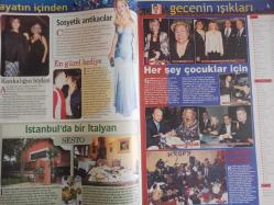 Akşam Kapris Haftalık Aktüalite Sinema Tiyatro Müzik ve Magazin Dergisi - 23 Kasım 2002 - Hülya Koçyiğit - Barış Kocaoğlu - İbrahim Tatlıses - Asena - Hakan Tankut - Aysu Baceoğlu - Aslı Üstünkaya - Ayşe Engin - Ahu Tuğbay - Ark Gurdikyan - Buket Taşdelen - Semra Özal - Yılmaz erdoğan - Gündüz Gedikoğlu - Gökhan Çarmıklı - Siren Ertan - Celal Altınel - Teoman - Hülya Avşar - Hakan Özoğuz - Rafet el Roman - Nalan salur - Canan Yolaç - Sibel Büyükuğur - Kenan Doğulu - Kid Rock - Tamer Karadağlı - Arzu Balkan - Gülay Kamaz - Siren Ertan - Muazzez Ersoy - Hülya Kalyoncu - Harika Avcı - Erçin Dağ - Sarah Brightman - Yusuf İzel - Cem Yılmaz - İbrahim Erkal - Okan Bayülgen - Ajda Pekkan - Sevda Demirel - Ebru Güzel - Serhat Akın - Hande Ataizi - Şenay Akay fotoğraf ve haberi - Tam Takım Dergi