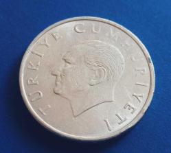 1998 10 bin lira çil düz