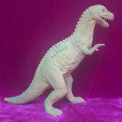 VINTAGE YEŞİL RENKLİ PLASTİK DİNAZOR FİGÜR OYUNCAK