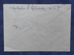 Nazi Askeri, Sahra Uçak Postası Zarfı 1942. Nazi Damgalı  