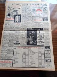 Ulus Gazetesi - 19 Eylül 1953 - Silvan'da Demokrat Partililer CumhuriyetHalk Partili'lere Saldırdı - İran'da İki Kabine Ayaklanmalar Üzere - Cumhurbaşkanı Celal Bayar'ın Amerika Seyahati - Anıtkabir - Ordumuzun Geçit Resmi - CHP Genel Sekreteri Kasım Gülek'in Doğu Gezisine Ait İntibaları - Avrupa İnsan Hakları Sözleşmesi - Silvia Şark Saraylarında - Kemal Gencosman - Gandi'nin Oğlu Mahkum Oldu - Boğaz'a Kurulacak Asma Köprü - Amerika'nın En Müthiş Banka Soyguncusu Aktör Willie'nin Maceraları Yazı Dizisi - Ankara Kupası Tenis Maçları - Ulus'un Resimli Romanı İçimizdeki Düşman - Cemiyet Hayatı - İzmir Radyosundan Bir Şikayet - Keskin Memleket Hastanesi - Batı Trakya Göçmenlerinin Durumu - Harnolin Marka Boya - Elpegaz - Ozon Çamaşır Suyu - Kızıl Çin'de İhtilalciler - Nihat Erim Köşe Yazısı - İsmet İnönü CHP Aksaray Kongresinde