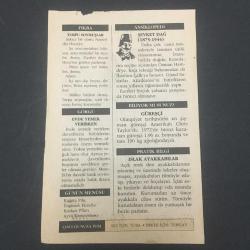 23 MAYIS 2001-TAKVİM YAPRAĞI-DOĞUM GÜNÜ HEDİYESİ-ÜLKER TAKVİMİ,SELÇUKLULARIN DANDANAKAN ZAFERİ 1040,LALA MUSTAFA PAŞANIN VEFATI ,RESSAM ŞEVKET DAĞIN VEFATI 1944,SUYU BARDAKTA GEMİYİ AYAKTA SEYRET,ŞEVKET DAĞ 1875-1944