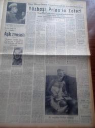 Ulus Gazetesi - 20 Eylül 1953 - Silvan Tecavüzleri Haberi Doğrudur -  Diyarbakır CHP İl Başkanı Vefik Pirinççioğlu Demokrat Partili Partizanlar Küçük Çocukları CHP'ye Saldırttı - Hüseyin Cahit Yalçın - Ankara Konkuripikleri Başladı - Nihat Erim Köşe Yazısı - İşçiler Dün Komünizmi Heyecanla Tel'in Ettiler - Doçent Doktor İlham Lütem - Ferit Melen Elazığ'da - Muhabank - Amerika'nın En Müthiş Banka Soyguncusu Aktör Willie'nin Maceraları Yazı Dizisi - Helikon Derneğinin Yıldönümü - Ulus'un Resimli Romanı İçimizdeki Düşman - Cemiyet Hayatı - Aktör Tyrone Power - Yüzbaşı Prien'in Zaferi - Emlak Bankası - Arı Unları - Mavi Gillette Bıçakları - Bahar Kadın Berberi Fikri Erbaş - Otomobil Lastiği Karaborsada - 4. Makabiyat Olimpiyatları - Enossis Beyoğluspor'u Yendi - Yüzbaşı Salih Koç - Yüzbaşı Nail Gönenli - Ankara Kupası Tenis Turnuvası