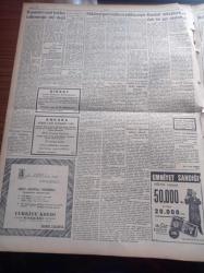 Ulus Gazetesi - 7 Şubat 1956 - Hüseyin Cahit Yalçın - Bülent Ecevit - Bir Demokrat Partili Milletvekilinin Görüşü Basınımız İspat Hakkını Kullanmaya Ehil Değildir - Cevat Ülkü Komisyonda Basına Böyle Hücum Etti - Hükümet Grev Hakkına Bir Türlü Yaklaşmıyor - Tunceli Milletvekili Arslan Bora'nın Sözlü Soru Önergesi - Fransa Başbakanı Guy Mollet Cezayir'e Gitti - Makarios Baklayı Ağzından Çıkardı - İstiklal Savaşı Kahramanı Hüseyin Yeşiltepe İçin Maaş Teklifi - Rotary Kulübünün Ziyaretinde Konuşan Amerikalı İktisatçı Clarence Randall - Türkiye Kredi Bankası - Hukuk Devleti Devlet Şurası - Bulganin'in Yeni Teklifi - Radyolardan Seçmeler - Devlet Tiyatrosu - Macar Takımı İzmir'e Gitti - 7. Kış Olimpiyatlarında Alınan Umumi Neticeler - En Fazla Madalya Kazanan Takım Sovyet Takımı Oldu