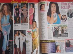 Süper Galaxy Haftalık Aktüalite Sinema Tiyatro Müzik ve Magazin Dergisi - 2000 Yılı - Sayı:25 - Canan Mutluer - Göksel Soley - Eva Mengi - Didem Taslan - Ali Sayar - Sabi Totah - Emre Kütük - Remzi Kösem - Ozan Şer - Muazzez Abacı - Bülent Ersoy - Cihan doğan - Ebru Şallı - Harun Tan - Okan Bayülgen - Ahu Tuğba - Özlem Ertem - Seda Sayan - Seren Serengil - Ali Ramazanoğlu - Cem Davran - Hilal Davran - Mine Burma - Deniz Çevik - Didem Erol - Emir Keser - Çelik - Erdal Acar - Deniz Akkaya - Şifo Mehmet - Sibel Saral - Nazan Akarçay - Buğra Özçetin - Servet Aksoy - Şenay Akay - Aslıhan Sağlıcak - Uğur Kozanoğlu - Gürdal Sert - Nadir Yelkenci - Hakan Tankut - Ezgi Karaduman - Robert Hatemo - Aysel Doğan - Nigar Talibova - Nurşah Okay - Pınar Altuğ - Nurşah Okay - Nigar Talibova - Jessica Campbell - Melek Yargıcı - Sertab Erener - Demir Demirkan - Şevket Gözalan - Meltem Cumbul - Uğur Güneri - Petek Dinçöz fotoğraf ve haberi - Tam Takım Dergi