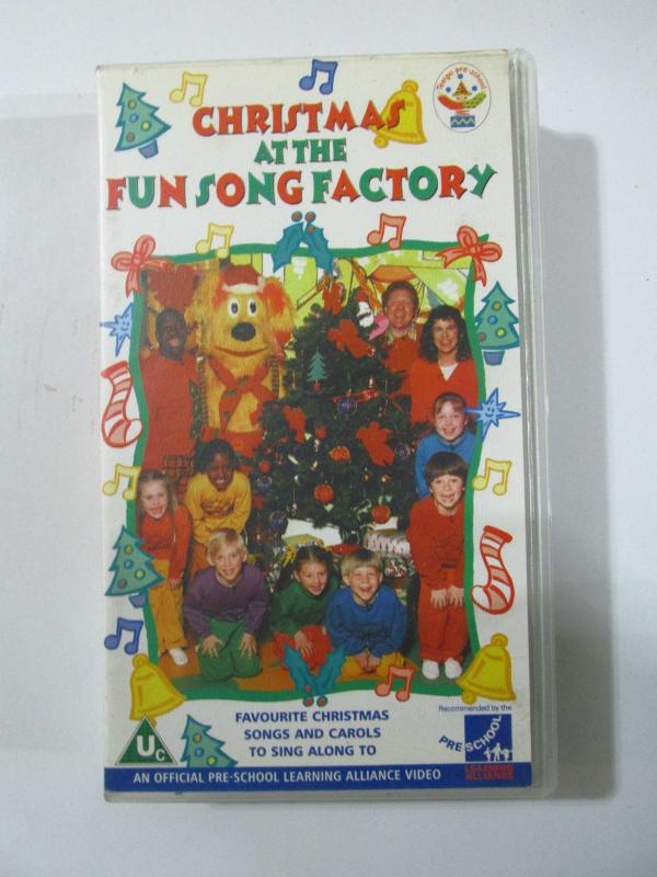ザ・ベスト・オブ・ホワイティ　VHS VHS Kaset - Christmas at the Fun Song Factory - Efemera - kitantik