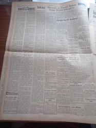 Ulus Gazetesi - 28 Ağustos 1949 - Cumhurbaşkanımız İsmet İnönü Dün Akşam İstanbul'a Gittiler - Hüseyin Cahit Yalçın - Ekonomi Ve Ticaret Bakanı Vedat Dicleli Edremit'te - Demokrat Parti Genel Şefi Celal Bayar'a Teşekkür Ederiz - Meşhur Alim Einstein İleri Öğretim Enstitüsü Direktörü Oppenheimer'le Görüşüyor - Goethe'nin 200. Doğum Yıldönümü - Falih Rıfkı Atay - Feridun Osman Menteşeoğlu - Milliyeti Meçhul 4 Uçağın Yugoslav Topraklarını Bombaladığı Bildiriliyor - Uçan Daireler Gene Ortaya Çıktı - Kıllıgil Fabrikası Gene İzinsiz Patlayıcı Maddeler Yapıyormuş - Ahtapot Avcılığın Meraklı Hikayesi Yazan Arthur Grimble - Eski Diyarbakır Yazan Cahit Beğenç - Ava Gardner Dinamit Fıçısının Üzerinde Oturuyor - Santranç - İkinci Ve Üçüncü Küme Fikstürleri Çekildi - Atletizm Federasyonu Başkanı Naili Moran - Demirspor Bugün Fenerbahçe İle Karşılaşacak