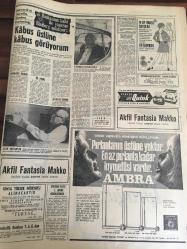 HÜRRİYET GAZETESİ  1 MAYIS  1968 YIL :21 SAYI : 7186---Gazeteniz 21 Yaşında ---Alman kadının büyük  ifşaatı  :  Türkiye 'ye   kaçak  14  otomobil  soktum ---Kerkük Türkleri  Sunay 'a  büyük  tezahürat   yaptı ---Demirel  : Parti  içi yarışma sona erdi  dedi -- Fransa da kalp  takılan   şoför  iki  gün sonra  öldü --- İran da deprem  35 ölü var --  Türkiye  -İran  ordu  maçı Dolmabahçe de oynanıyor -- Altınordulular  Alsancak ta  iddialı  : Beşiktaş 'ı  yeneceğiz -- Gegiç  Anlaşabilirsem Eskişehir de  kalırım ---Bahar Kraliçesi 'nin  arabası  500 bin  liraya  mal oldu --Aktör  Burt  Lancaster  İstanbul 'un  gece  hayatına  hayran oldu --