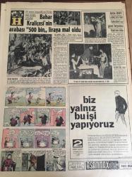 HÜRRİYET GAZETESİ  1 MAYIS  1968 YIL :21 SAYI : 7186---Gazeteniz 21 Yaşında ---Alman kadının büyük  ifşaatı  :  Türkiye 'ye   kaçak  14  otomobil  soktum ---Kerkük Türkleri  Sunay 'a  büyük  tezahürat   yaptı ---Demirel  : Parti  içi yarışma sona erdi  dedi -- Fransa da kalp  takılan   şoför  iki  gün sonra  öldü --- İran da deprem  35 ölü var --  Türkiye  -İran  ordu  maçı Dolmabahçe de oynanıyor -- Altınordulular  Alsancak ta  iddialı  : Beşiktaş 'ı  yeneceğiz -- Gegiç  Anlaşabilirsem Eskişehir de  kalırım ---Bahar Kraliçesi 'nin  arabası  500 bin  liraya  mal oldu --Aktör  Burt  Lancaster  İstanbul 'un  gece  hayatına  hayran oldu --