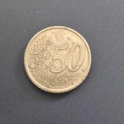 İSPANYA 50 EUROCENT 2000