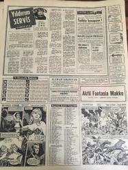 HÜRRİYET GAZETESİ  29 NİSAN  1968 YIL :20 SAYI :7184-- Irak  ile  iktisadi  ilişkiler  artırılacak --Adaylar dün tespit edildi -- Milyoner Babası  ise Nadiri  Bulana 100 Bin  Lira Verecek -- Havada  kapısı  kopan  Sec  uçağını  İzmit 'ten  İstanbul 'a getirdiler --Altın  Mikrofon  Konseri  Ege 'lileri   de Neşeye Boğdu ---Siyah  -beyazların  üstün  oynadıkları  maçta :Fenerbahçe  :0 Beşiktaş :0-- Sarı lacivertliler  4 puanla  farkla  yine lider --A. Ordu D. Spor u  3-0 mağlup  etti -- Galatasaray  Ankara da  G. Birliği 'ne  2-1  yenildi --Karayolu  nakliyatı  ile döviz  tasarrufu  mümkün  görülüyor --Turistler Ege 'de yazı  getirdiler -- En Fazla  Yazlık Sineması  Olan  Şehir  :Adana