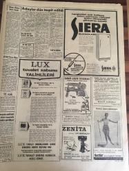 HÜRRİYET GAZETESİ  29 NİSAN  1968 YIL :20 SAYI :7184-- Irak  ile  iktisadi  ilişkiler  artırılacak --Adaylar dün tespit edildi -- Milyoner Babası  ise Nadiri  Bulana 100 Bin  Lira Verecek -- Havada  kapısı  kopan  Sec  uçağını  İzmit 'ten  İstanbul 'a getirdiler --Altın  Mikrofon  Konseri  Ege 'lileri   de Neşeye Boğdu ---Siyah  -beyazların  üstün  oynadıkları  maçta :Fenerbahçe  :0 Beşiktaş :0-- Sarı lacivertliler  4 puanla  farkla  yine lider --A. Ordu D. Spor u  3-0 mağlup  etti -- Galatasaray  Ankara da  G. Birliği 'ne  2-1  yenildi --Karayolu  nakliyatı  ile döviz  tasarrufu  mümkün  görülüyor --Turistler Ege 'de yazı  getirdiler -- En Fazla  Yazlık Sineması  Olan  Şehir  :Adana