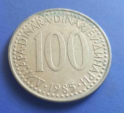 Yugoslavya 1985  100 Dinar