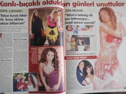Kumsal Haftalık Aktüalite Sinema Tiyatro Müzik ve Magazin Dergisi - 27 Kasım 2004 - Şafak Sezer - Cem Yılmaz - Tuğçe Kazaz - Esra Balamir - Serpil Çakmaklı - Elif Ece Uzun - Beste Açar - Onur Berberoğlu - Şengül Balıksırtı - Sergen Yalçın - Aslı Sarı - Helin Avşar - Tuğçe Kazaz - Tuba Ünsal - Başak Sayan - Arzu Yanardağ - Mustafa Altıoklar - Didem Erol - Nihan akkuş - Ezgi Can - Mehmet ali Alabora - Seçkin Piriler - Gökhan Özoğuz - Selin Toktay - Esra Balamir - Serpil Çakmaklı - Cüneyt Arkın - Kenan Doğulu - Sezen Aksu - Emel Müftüoğlu - Belkıs Sabancı - Hayrettin Taşdelen - Nilgün Dumanlı - Alize dinçkök - Meral Çalışıcı - Müge Türeci - Berent Akdemir - Emre Canbolat - Ebru Şallı - Barış Yaman - Tuğçe Kazaz fotoğraf ve haberi - Tam Takım Dergi