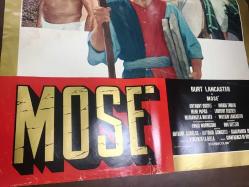 Hazreti Musa, (Moses the Lawgiver) 1974,  ORİJİNAL FİLM AFİŞİ / POSTERİ - BÜYÜK BOY - ORİJİNAL - 94 X 66 cm EBADINDA - Original Turkish Big Size Movie Poster - Burt Lancaster, Irene Papas, Aharon Ipalé, Yosef Shiloach, Marina Berti, Shmuel Rodensky, Mariangela Melato, Laurent Terzieff, Bill Lancaster, Jacques Herlin, Galia Kohn, Mario Ferrari, Simonetta Stefanelli