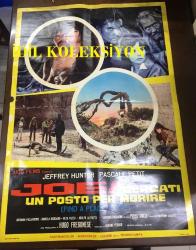Joe, Ölmek için bir yer bul, (JOE UN POSTO PER MORIRE  - Find a Place to Die) 1968,  ORİJİNAL İtalyanca FİLM AFİŞİ / POSTERİ - BÜYÜK BOY - ORİJİNAL - 94 X 67 cm EBADINDA - Original Turkish Big Size Movie Poster -Giuliano Carnimeo,  Lamberto Benvenuti, Leonardo Benvenuti, Giuliano Carnimeo, Jeffrey Hunter, Pascale Petit, Giovanni Pallavicino, Reza Fazeli, Nello Pazzafini, Adolfo Lastretti, Mario Dardanelli, Umberto Di Grazia, Anthony Blod, Serafino Profumo, Daniela Giordano, Piero Lulli