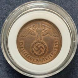 Almqnya, Nazi Almanyası, 2 Pfennig Madeni Parası, Yüksek Kalite, 