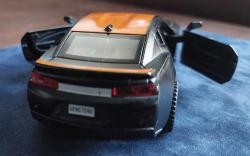 Çek Bırak Araba, 1/24 Retro Spor Araba Challenger 1970. Diecast Metal Model (Pilli) oyuncak araç. Koleksiyonluk