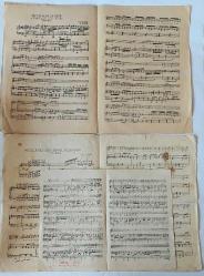 NOTA: TANGO, FEHMİ EGE, Ayrılık, Seviyorum Seni (Kalbimde Hiç Bir Yerin Kalmadı), Bir Aşk Hikayesi, Ne Olurdu Sen Benim Olsaydın [4 ADET]