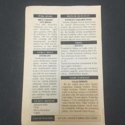 27 MAYIS 2001-TAKVİM YAPRAĞI-DOĞUM GÜNÜ HEDİYESİ-ÜLKER TAKVİMİ,27 MAYIS DARBESİ,1960,HAMDİ YAZIRIN VEFATI,1942,YUNANLILARIN BATI TRAKYAYI İŞGALİ 1920,HERKESİN GEÇTİĞİ KÖPRÜDEN SEN DE GEÇ,KIYMETLİ TAŞLARIN ESASI