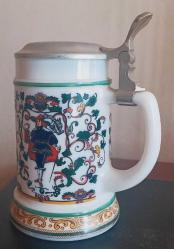 Orijinal BMF Bierseidel Tankart Almanya 0.5 L