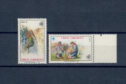 Cumhuriyet 1992, Damgasız/Şarniyersiz, Dağ Turizmi ve İzcilik [ISF#3367/3368], Katalog Değeri: ₺85